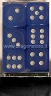 Set 12D6 Frosted - Blu/Bianco