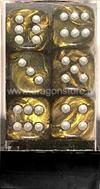 Set 12D6 Leaf - Nero Oro/Argento