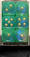 Set 12D6 Borealis - Verde Chiaro/Oro