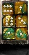 Set 12D6 Gemini - Oro-Verde/Bianco