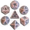 Set Dadi Cthulhu - Rosa, Nero