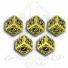 Set 5D6 Battle - Sniper Giallo, Nero