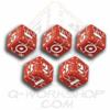 Set 5D6 Battle - British Rosso, Bianco