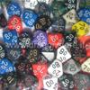 Assortimento 50 Dadi Opachi - D10%