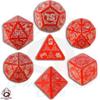 Set Dadi Celtici - Rosso, Bianco