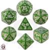 Set Dadi Celtici - Verde, Bianco