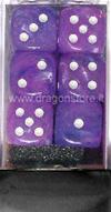 Set 12D6 Wild - Viola/Bianco