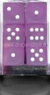 Set 12D6 Frosted - Viola/Bianco