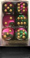 Set 12D6 Gemini 3 - Verde-Viola/Oro
