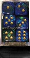 Set 12D6 Gemini 3 - Blu-Verde/Oro