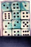 Set 36D6 Gemini 4 - Ciano-Bianco/Nero