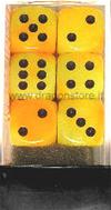 Set 12D6 Gemini 4 - Arancione-Giallo/Nero