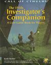Call of Cthulhu - Investigator's Companion