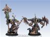 Cryx - Bane Thrall Officer & Standard Bearer (2)
