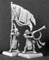 Crusader Standard and Musician