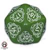d20 Segnapunti Gigante - Verde