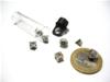 Set Micro Dadi in Metallo - Argento (7)