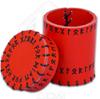 Bussolotto Lanciadadi - Runico - Rosso