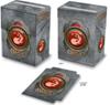 Porta Mazzo Magic - Mana 3 Rosso