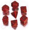 Set Dadi Celtici 3D - Rosso, Nero