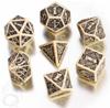 Set Dadi Celtici 3D - Avorio, Nero