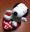 Snoopy in Love - Seduto sul Cuore - Grande