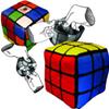 Cubo di Rubik Plush - Reversibile