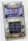 Irondie Set Base Blu - 9 Dadi in Metallo