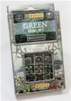 Irondie Set Base Verde - 9 Dadi in Metallo