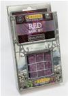 Irondie Set Base Rosso - 9 Dadi in Metallo