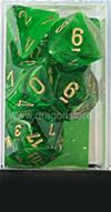 Set Dadi Vortex - Verde/Oro