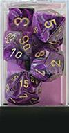 Set Dadi Vortex - Viola/Oro