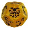 Cthulhu Dice - Dadi Cthulhu (Oro Perlato e Nero)