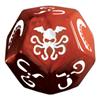 Cthulhu Dice - Dadi Cthulhu (Rame e Bianco)