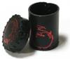 Bussolotto Lanciadadi - Drago - Rosso/Nero