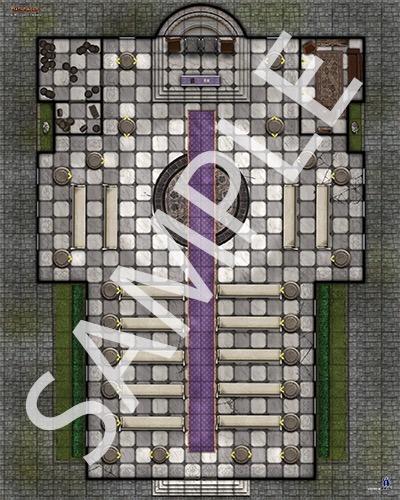 Pathfinder Flip-Mat Map: Classics Cathedral