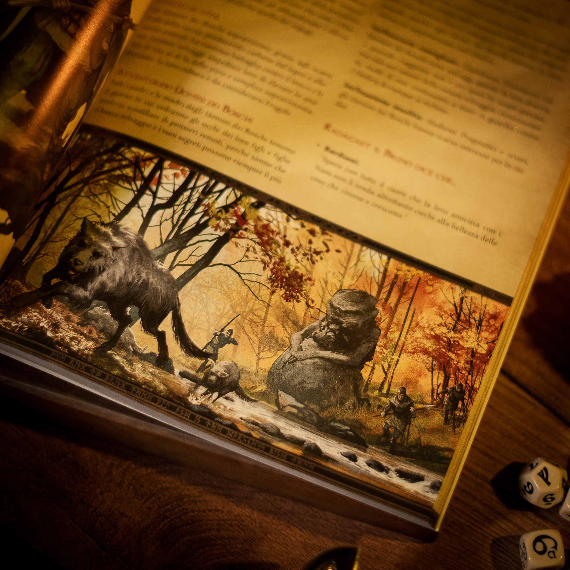 L'Unico Anello - Cofanetto Gioco di Ruolo con Manuali Base + Set di Dadi Esclusivo