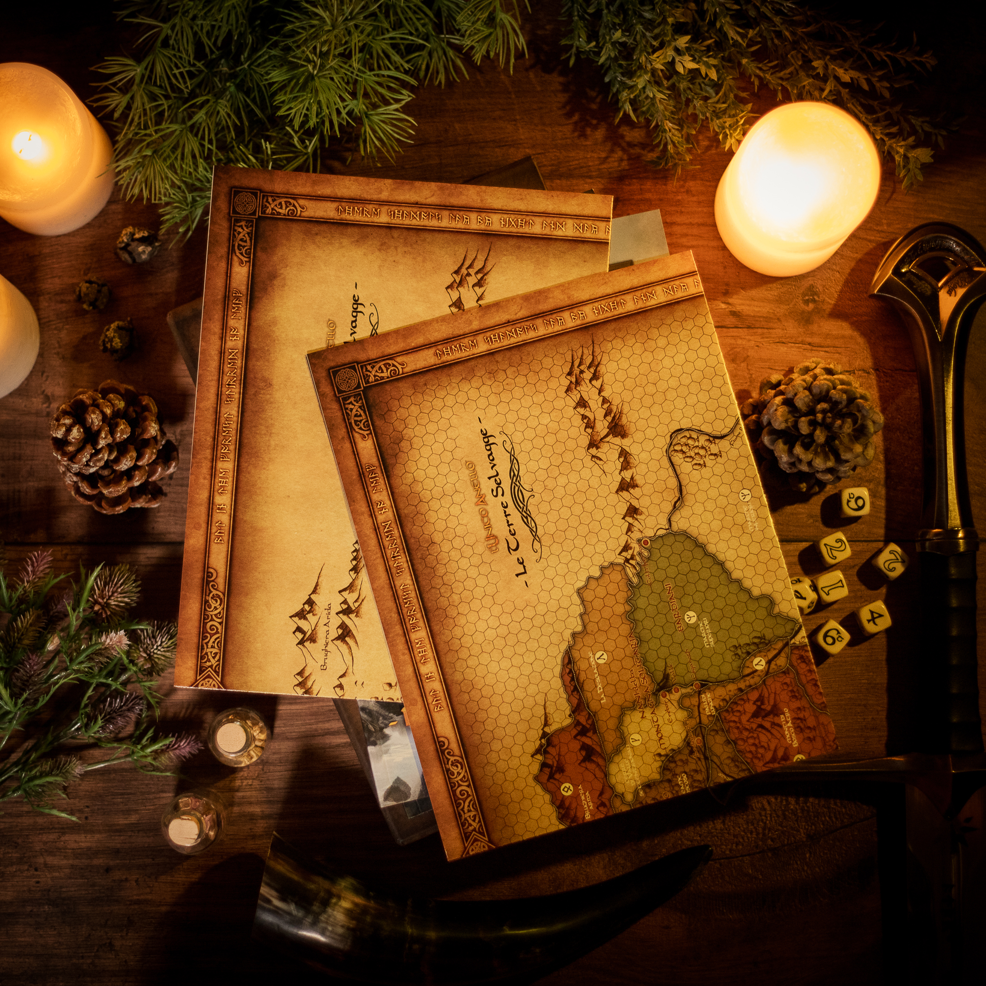 L'Unico Anello - Cofanetto Gioco di Ruolo con Manuali Base + Set di Dadi Esclusivo