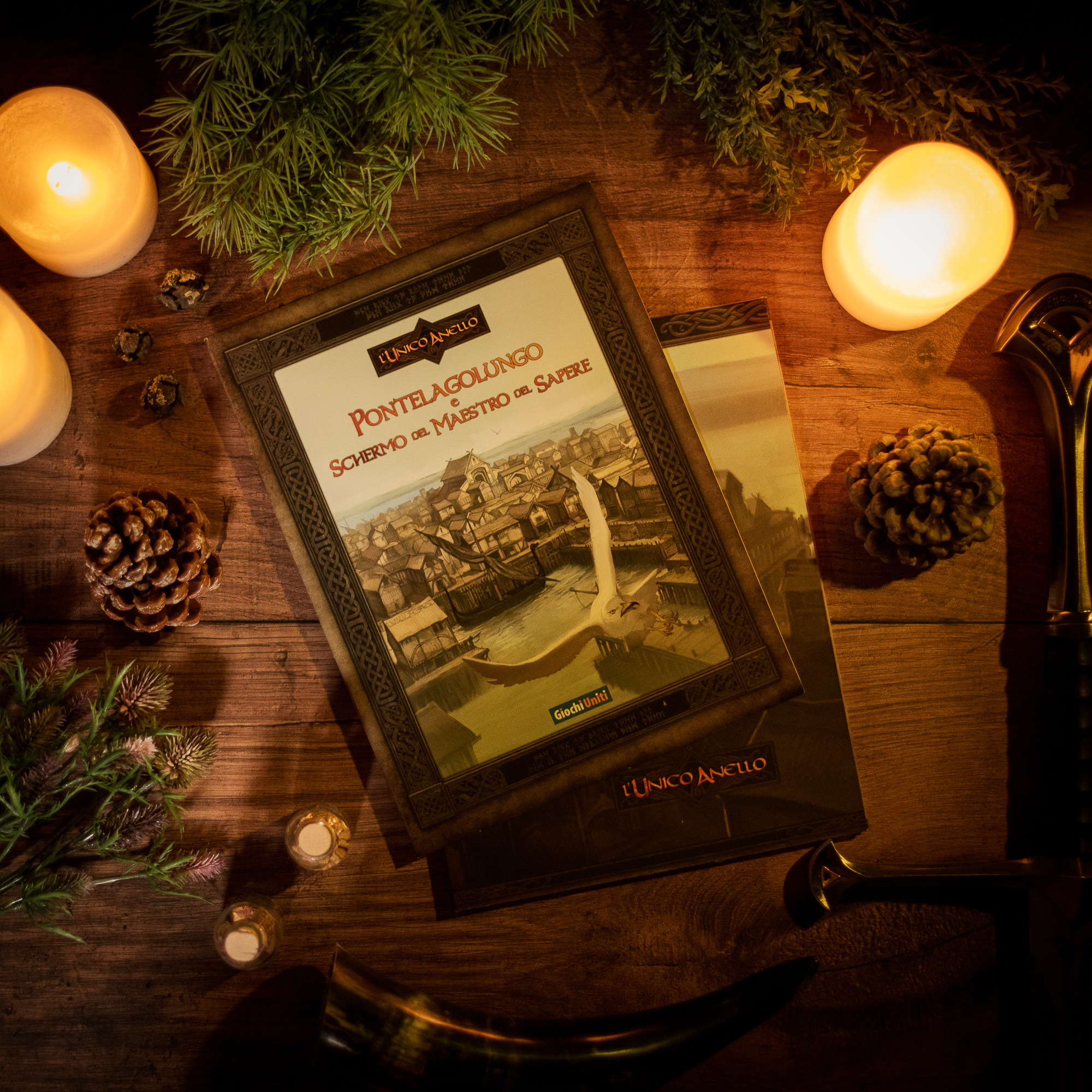 L'Unico Anello - Cofanetto Gioco di Ruolo con Manuali Base + Set di Dadi Esclusivo