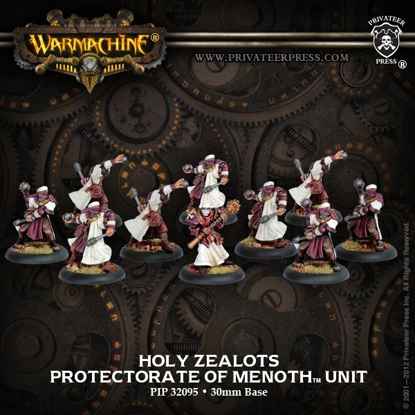 Protectorate of Menoth - Holy Zealots Unit (10)