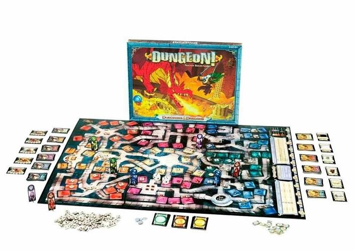 Dungeon! - Dungeons & Dragons Fantasy Board Game