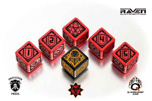 Warmachine - Set Dadi Khador (6)