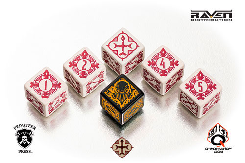 Warmachine - Set Dadi Protettorato di Menoth (6)