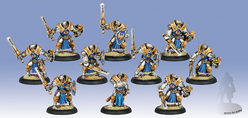 Cygnar - Sword Knights Unit