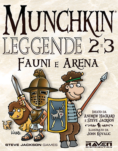 Munchkin Leggende 2 e 3 - Fauni e Arena