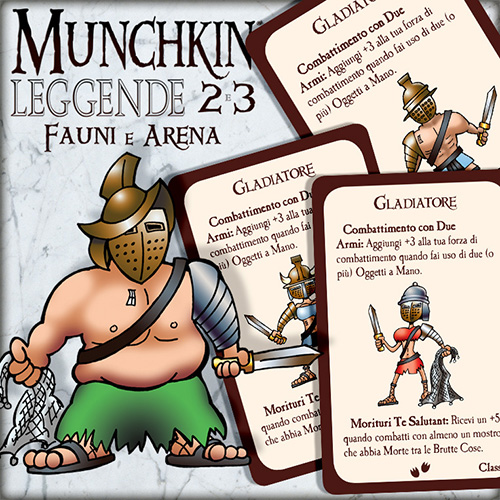 Munchkin Leggende 2 e 3 - Fauni e Arena