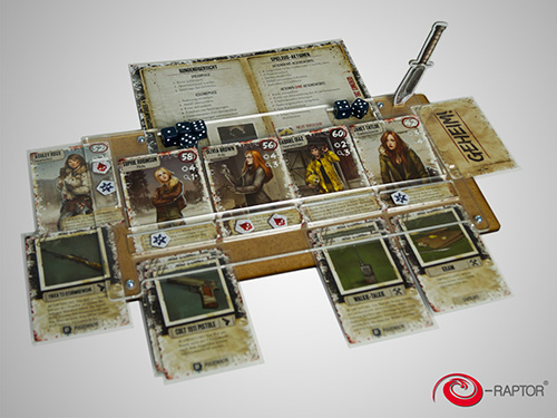 Organizer per Giochi da Tavolo - (Compatibile con Dead Of Winter e Lunga Notte)