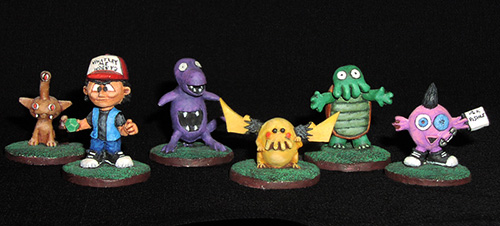 Pokethulhu Miniatures