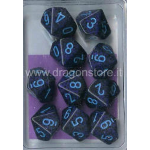 Set 10D10 Speckled - Cobalto