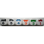 Dado d6 18mm - Trenino